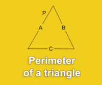 Calculate the perimeter of a triangle
